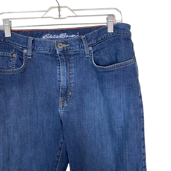 Eddie Bauer Insulated Straight Fit Mens Heavy Denim Jeans W34 L30 Winter Snow EB - Picture 11 of 16